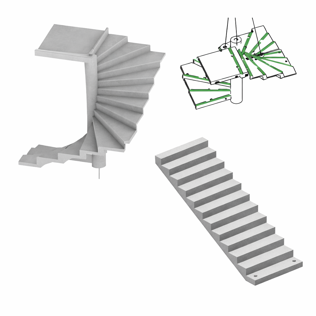 Génération automatique d'escalier. Génération automatique d'escalier.